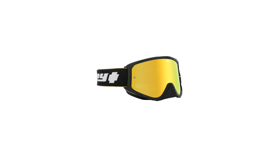 Spy Optic Woot Race Motocross Goggles, Black/Gold, One Size, 110876