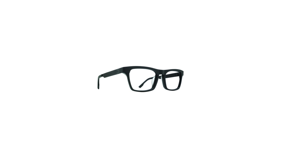 Spy Optic Zade 54 Men's Sunglasses, Black Matte Frame, Clear Lens, Medium, 43400
