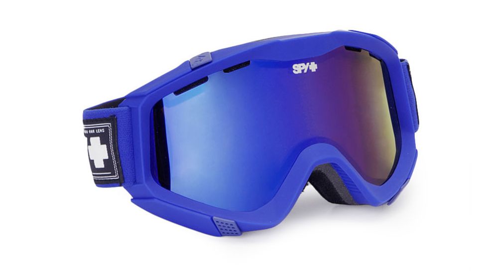 Spy Optic Zed Goggles - Brooklyn Blue - Bronze w/Dark Blue Spectra Lens  Persimmon Lens 310857111077