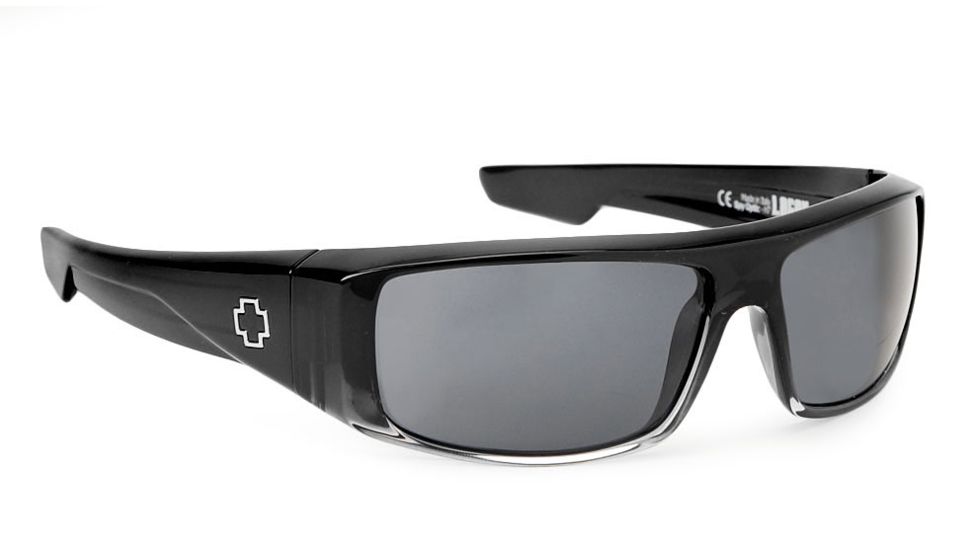 Spy Optics Logan Sunglasses with Black Fade Frame / Grey Lenses 670939045129