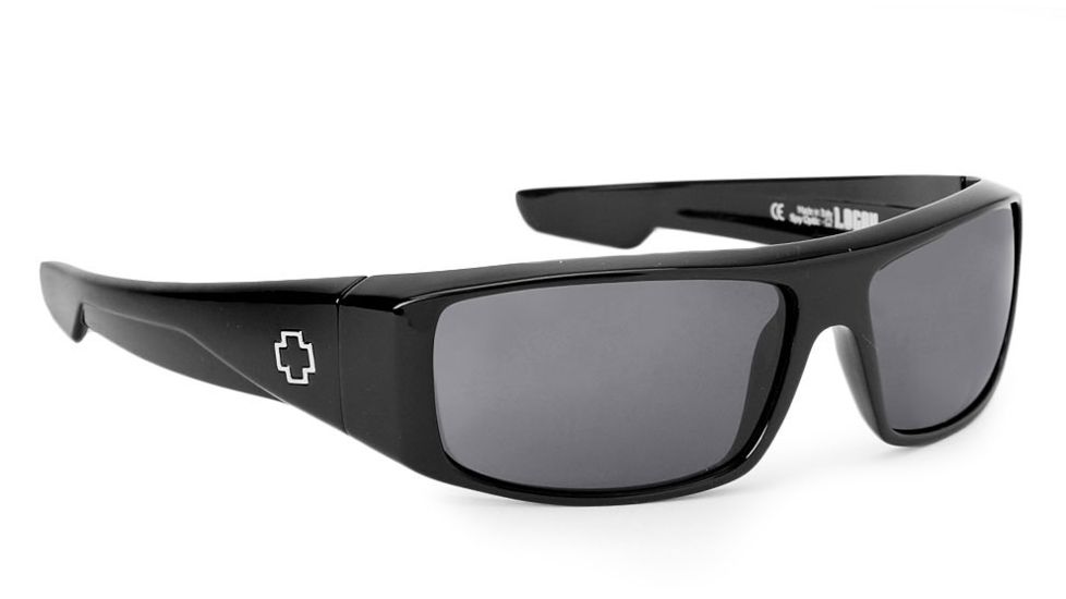 Spy Optics Logan Sunglasses with Black Frame / Grey Lenses 670939062129