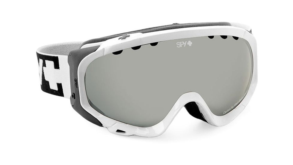 Spy Optics Soldier Goggles Bronze w/Silver Mirror (Yellow) White 310683638985