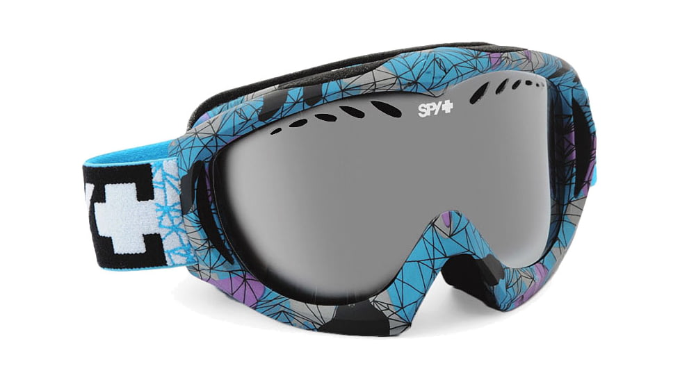 Spy Optics Targa II Goggles Blue w/Silver Mirror Special Ops 312003964954