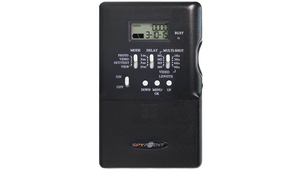 Spy Point 10MP Invisible LEDs Trail Camera,HD720P Video,Time Lapse,35 LED,Camo 267434