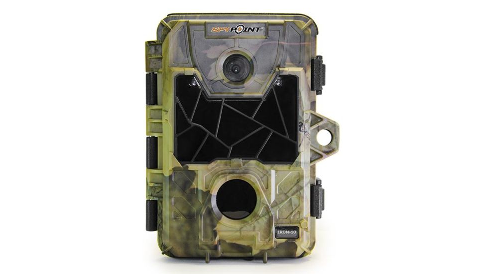 Spy Point 10MP Invisible LEDs Trail Camera,HD720P Video,Time Lapse,35 LED,Camo 267434