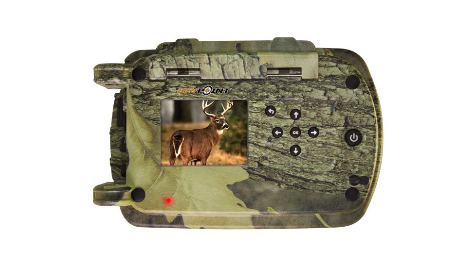 Spy Point 12MP Intelligent Trail Camera,ITT,HD720P Video,Camo 267454