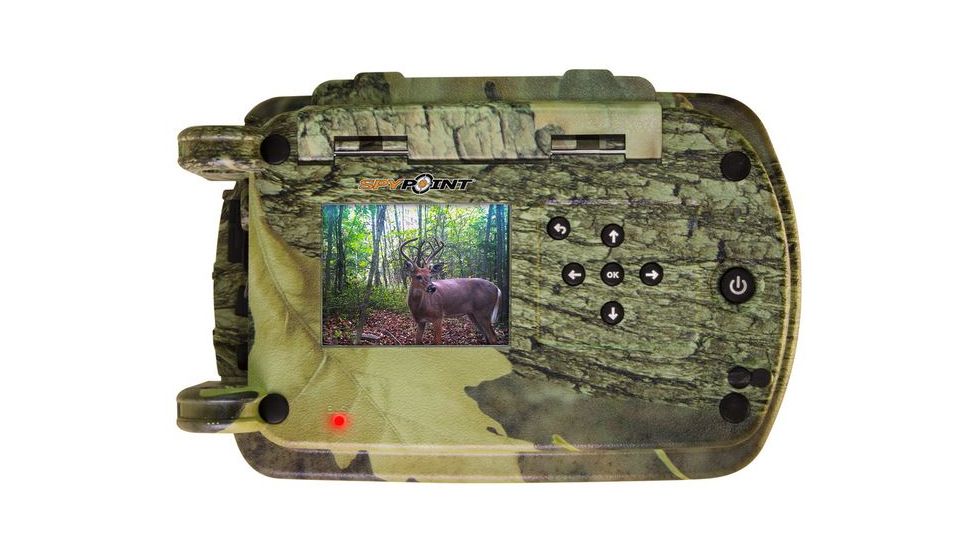 Spy Point Mini-Live 8MP Trail Wireless Network HD Camera w/Time-Lapse and Multi-shot, Camo Mini-Live