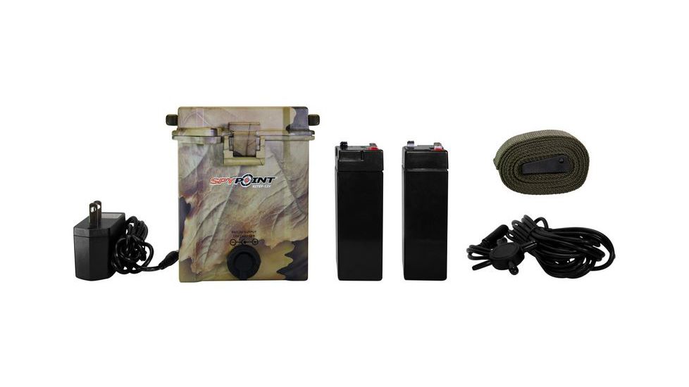 Spy Point Universal 6 or 12V Battery Kit, Camo KIT6V-12V