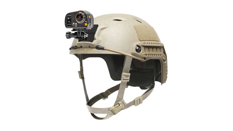 Spy Point Xcel Action Camera NVG Helmet Mount, Black XHD-NVG