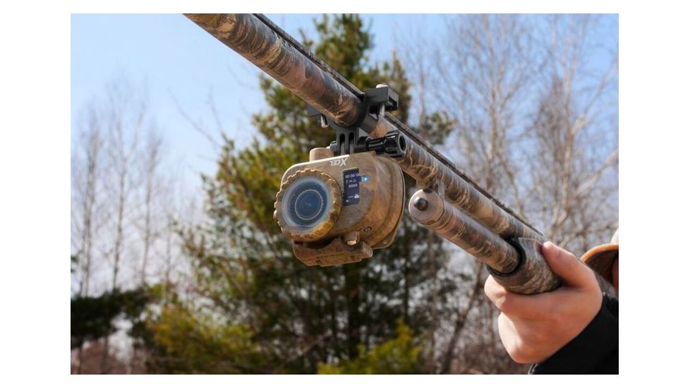 Spy Point Xcel Action Camera Shotgun Mount, Black XHD-SGM