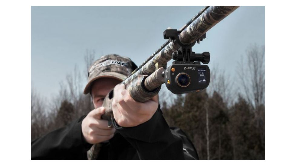 Spy Point Xcel Action Camera Shotgun Mount, Black XHD-SGM