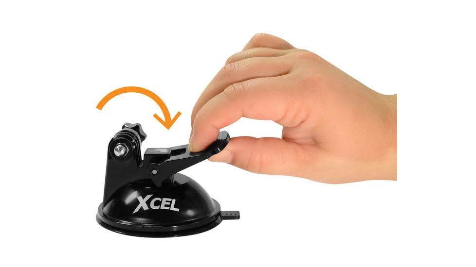 Spy Point Xcel Action Camera Suction Mount, Black XHD-SM