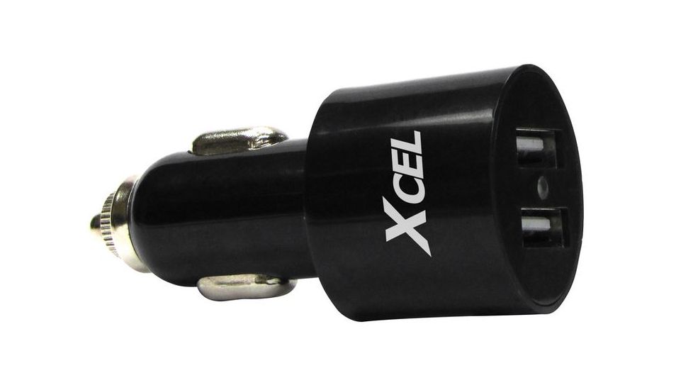 Spy Point Xcel Dual USB Car Charger, Black XHD-CUSB