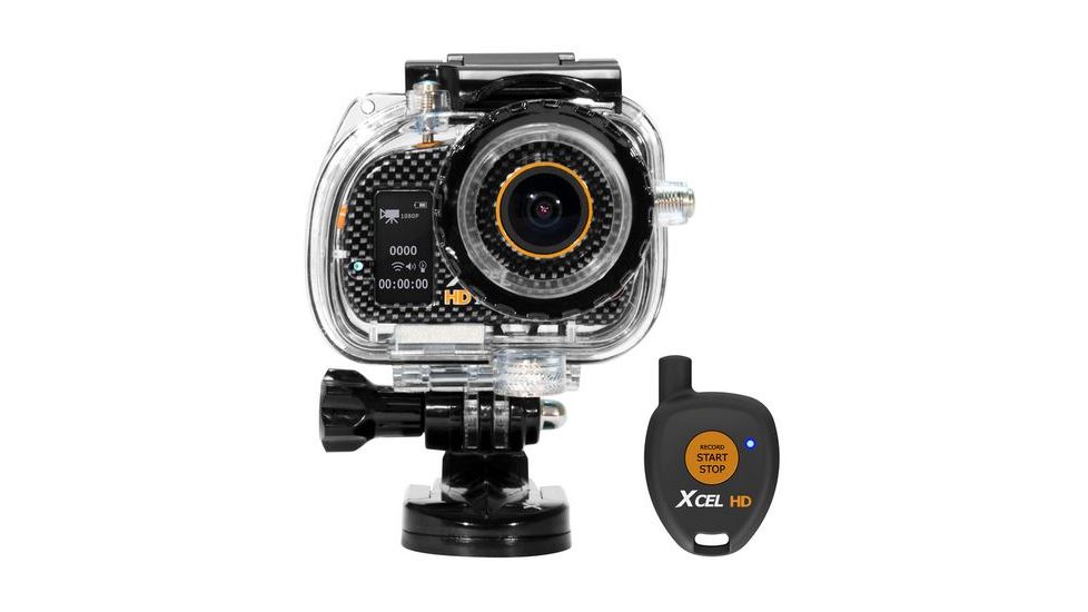 Spy Point XcelHD 5MP HD Action Camera w/Remote, Carbon Xcel HD