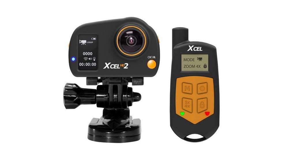 Spy Point XcelHD2 12MP 4X Action Camera w/Remote, Black Xcel HD2