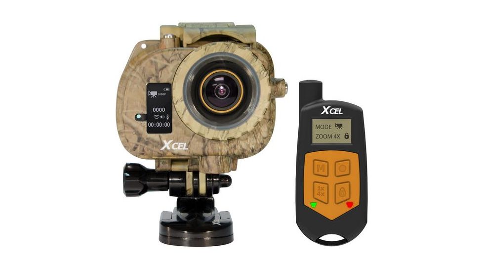 Spy Point XcelHD2 Hunt Edition 12MP 4X Action Camera w/Remote, Camo Xcel HD2 Hunt