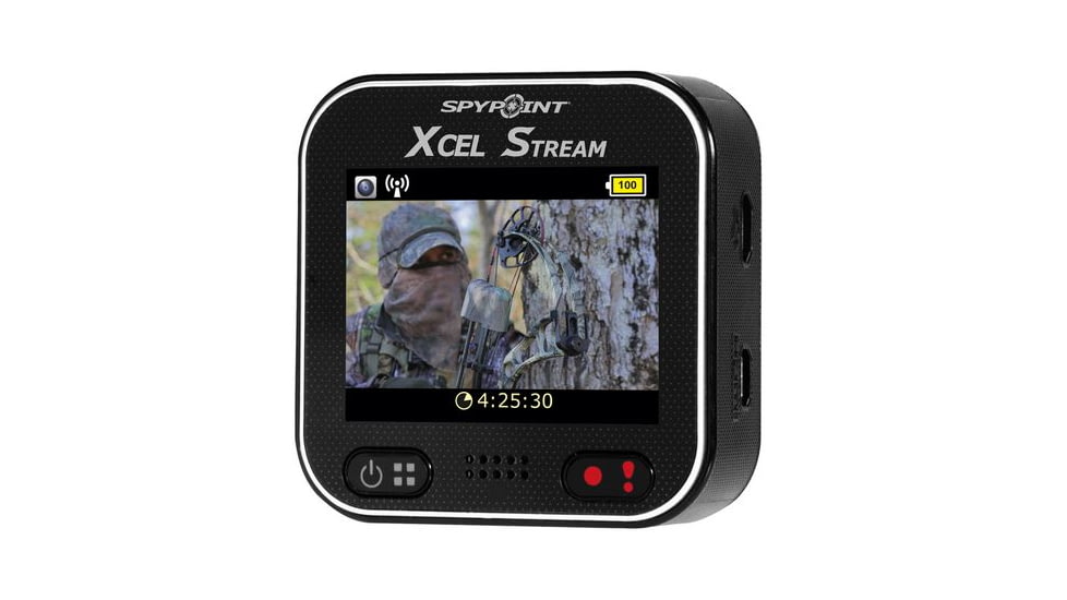 Spy Point XcelStream Hunt Edition 3MP HD Action Camera w/WIFI, Camo Xcel Stream Hunt