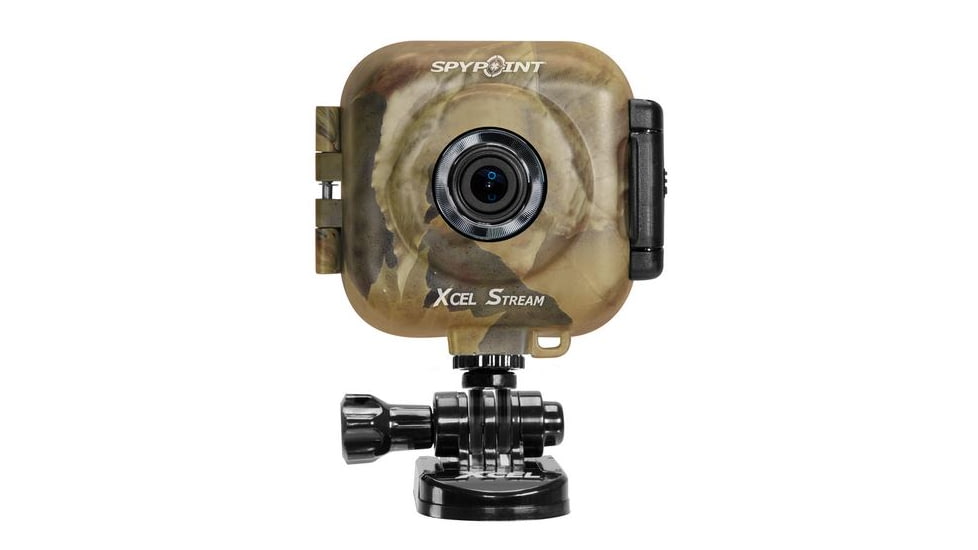 Spy Point XcelStream Hunt Edition 3MP HD Action Camera w/WIFI, Camo Xcel Stream Hunt