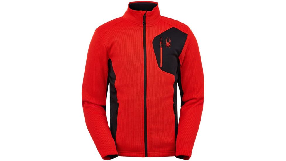 Spyder Bandit Full Zip Jacket - Mens, Volcano, Large, 199200620L