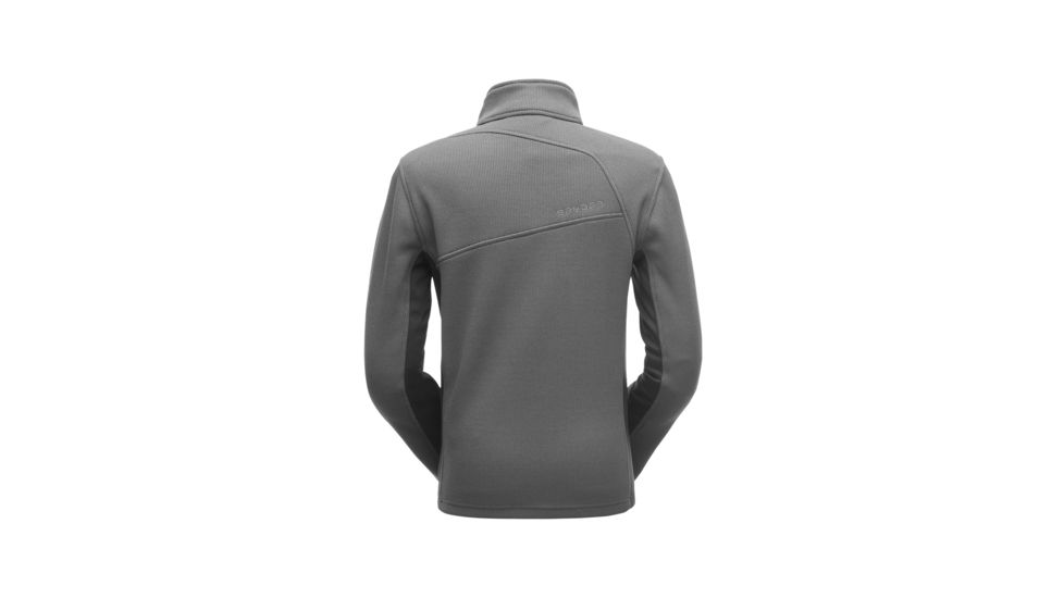 Spyder Bandit Half Zip Stryke Jacket - Mens, Polar/Black/Red, Large, 181388069555P