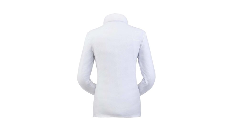 Spyder Shimmer Bug Zip T-Neck Top - Womens, White, Extra Small, 194091100XS