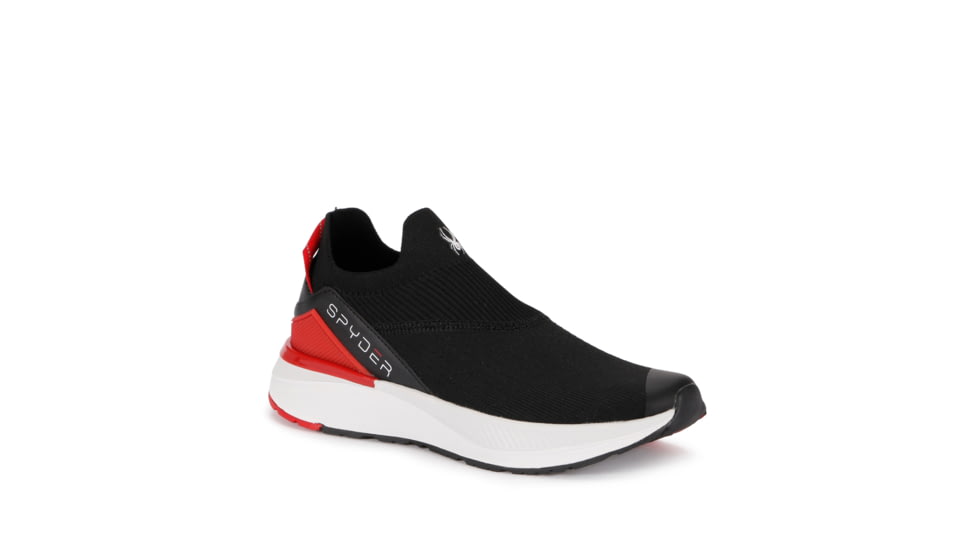 Spyder Tanaga Sneakers - Mens, Black/ Fiery Red, M085, SP10066-M085