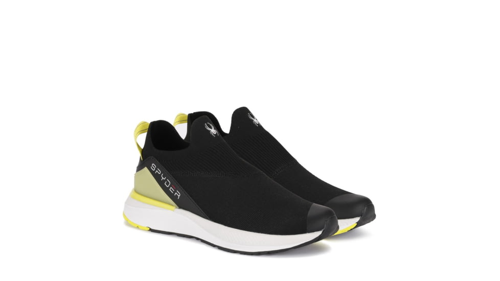 Spyder Tanaga Sneakers - Mens, Black/Yellow, M100, SP10065-M100
