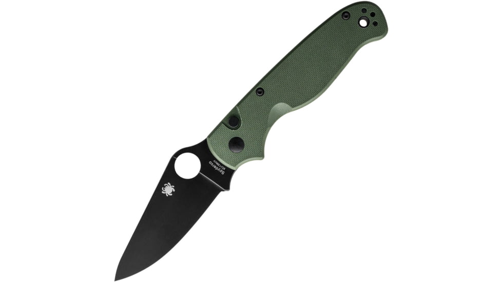 Spyderco ButtonUp Button Lock OD G10, SC275GPGRBK