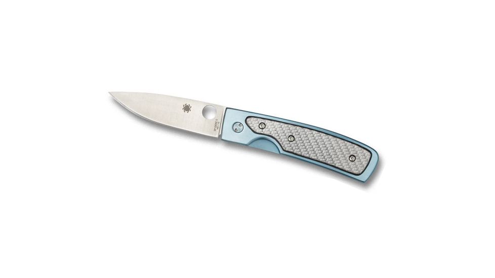 Spyderco Centofante Memory Titanium w/ Zipper Pouch Knife C155TIP