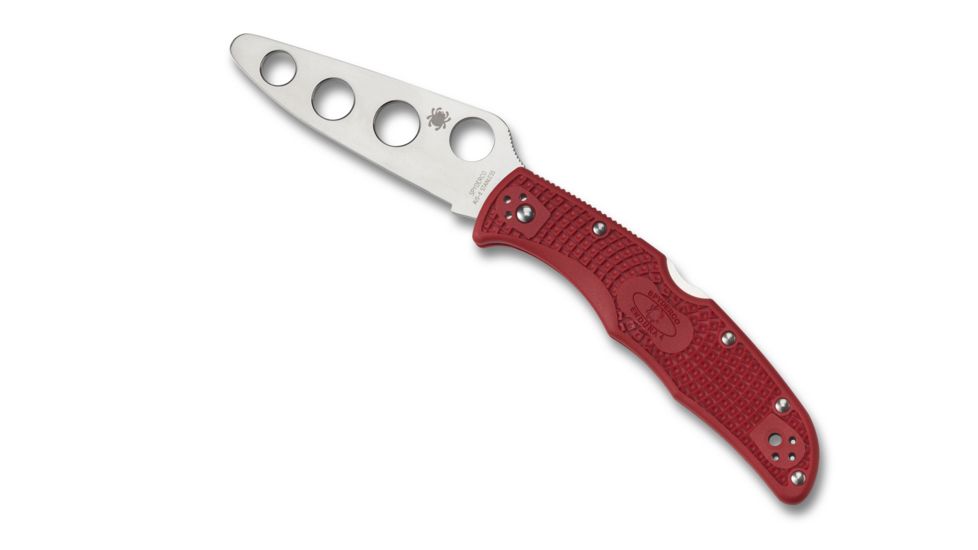 Spyderco Endura4 Trainer Red Fold Knife C10TR