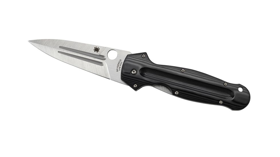 Spyderco EuroEdge Folding Knife, Black, C215GP