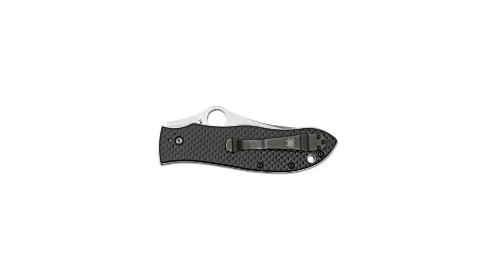 Spyderco Gayle Bradley er Carbon Fiber Knife Closed
