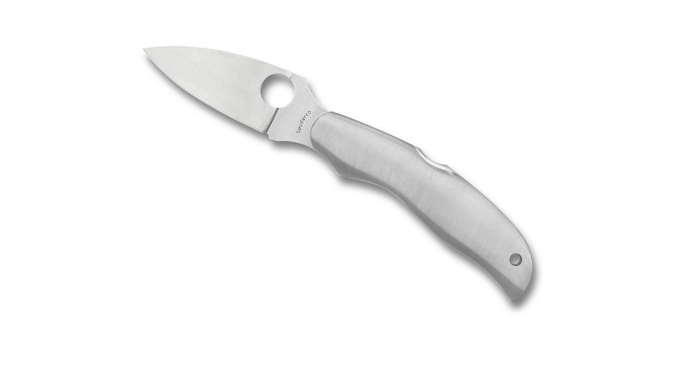 Spyderco Kopa Stainless Steel VG-10 5.83in PlainEdge Folding Knife, C92P