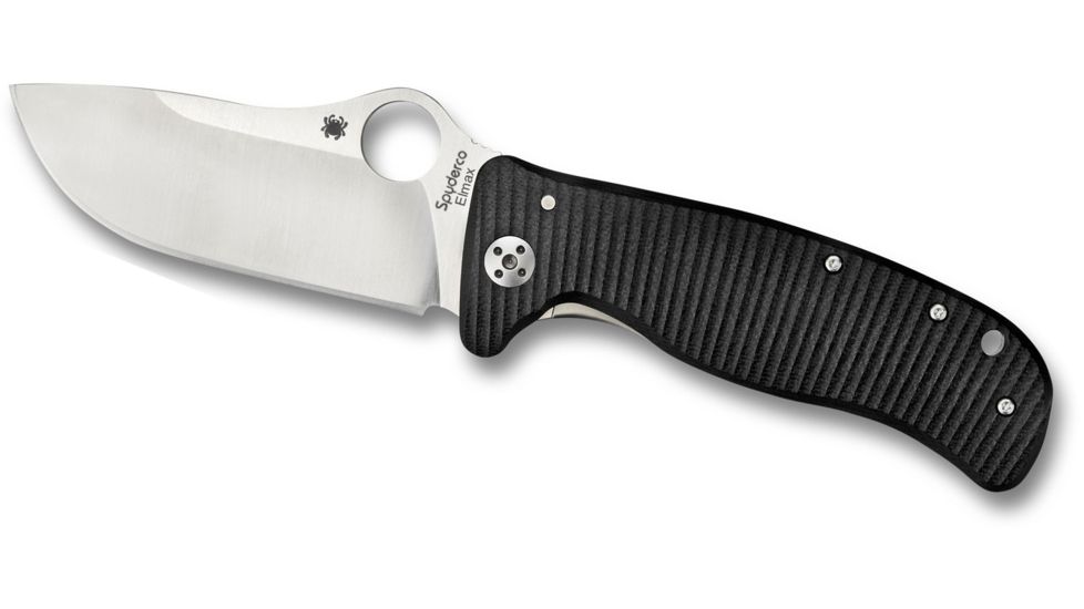 Spyderco Lionspy G10 Handle Titanium Blade Zipper Pouch Fold Knife C157GTiP