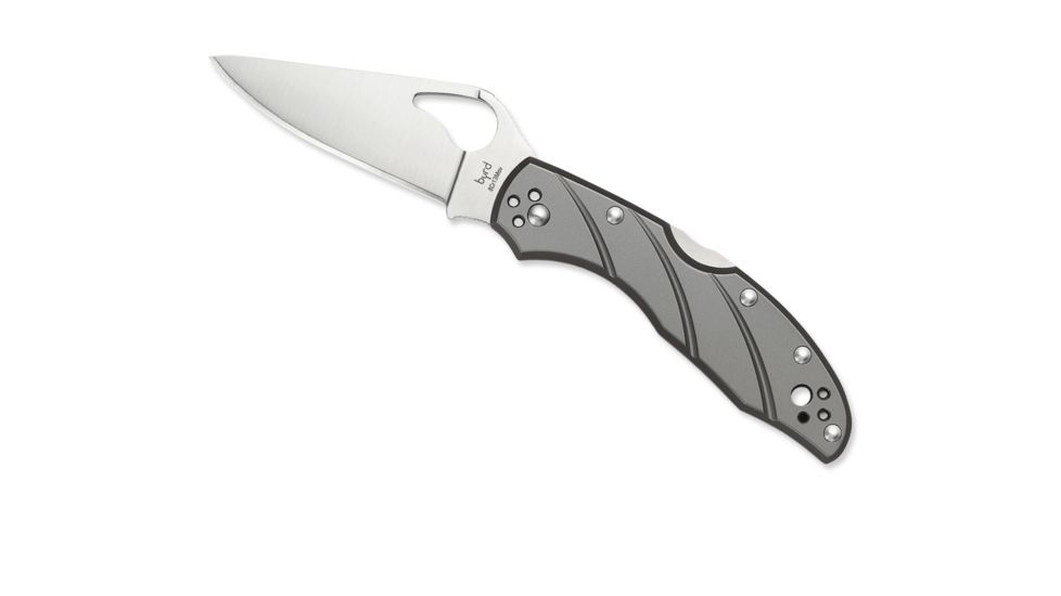 Spyderco Meadowlark 2 Titanium Plain Edge Folding Knife BY04TIP2