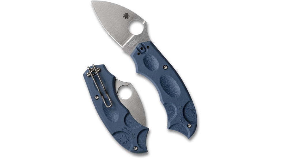 Spyderco Meerkat Lightweight Sprint Folding Knife, 2in, CPM SPY27, Clip Point Blade, FRN Black Handle, C64PCBL