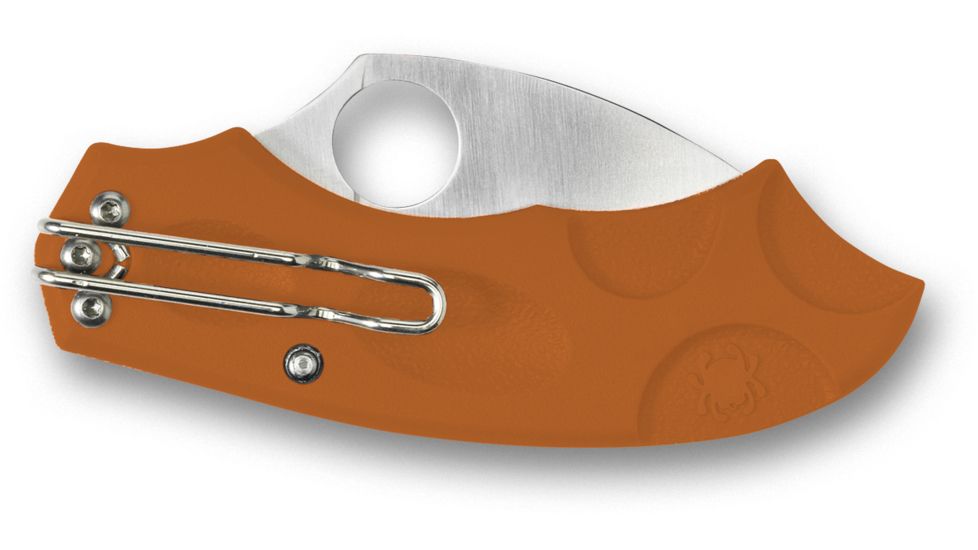 Spyderco Meerkat Sprint Folding Knife, Burnt Orange, C64JPBORE