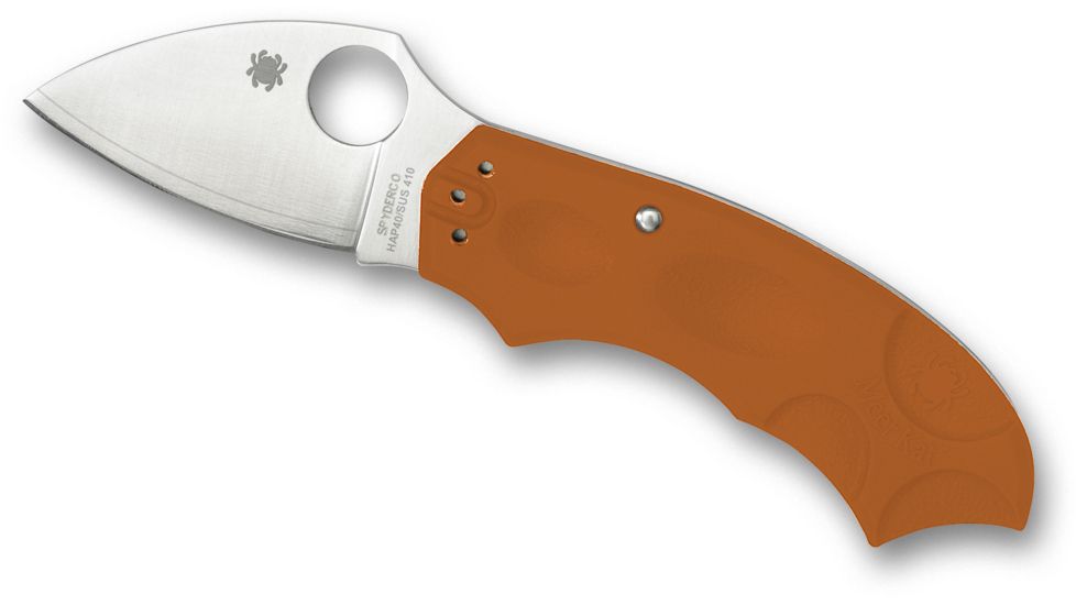 Spyderco Meerkat Sprint Folding Knife, Burnt Orange, C64JPBORE