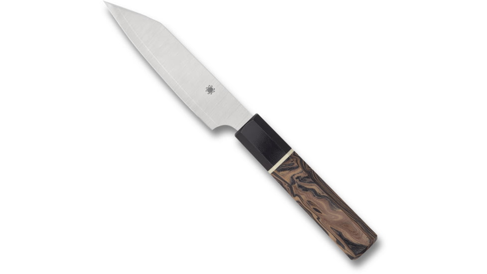 Spyderco Murray Carter Itamae Petty, 4.57in, Brown Handle, K15GPBNBK