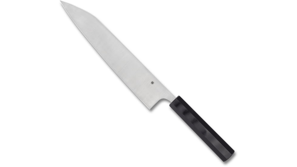 Spyderco Murray Carter By Spyderco Wakiita Gyuto Kitchen Knife, 10.14in, CTS BD1N, Gyuto Blade, G-10 Black Handle, K19GP