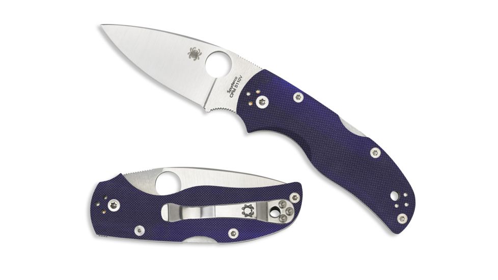 Spyderco Native 5 Folding Knife G-10, Midnight Blue, C41GPDBL5
