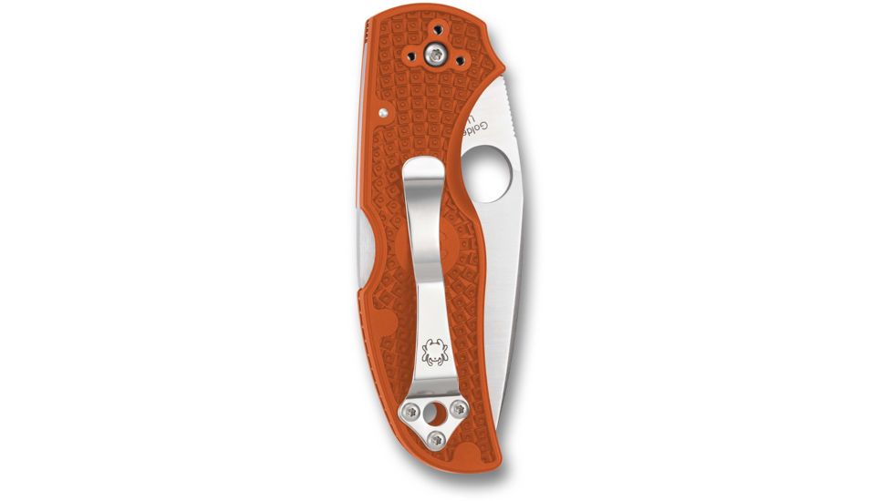 Spyderco Native 5 Sprint Folding Knife, 2.95in, CPM REX45, FRN, Burnt Orange, C41PBORE5