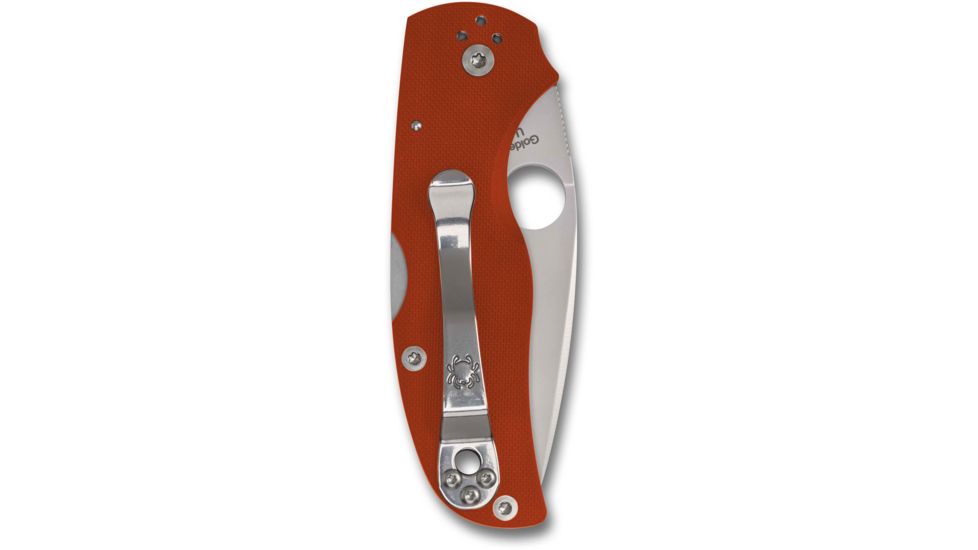 Spyderco Native 5 Sprint Folding Knife, 2.95in, CPM REX45, G10, Burnt Orange, C41GPBORE5