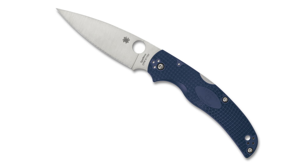 Spyderco Native Chief Folding Knife, 4.02 in, CPM 110V, Blue, Fiberglass Reinforced Nylon, C244PDBL