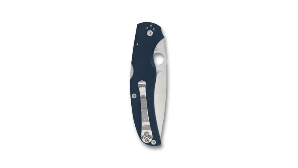Spyderco Native Chief Folding Knife, 4.09 in, CPM SPY27, Blue, G10, C244GPCBL