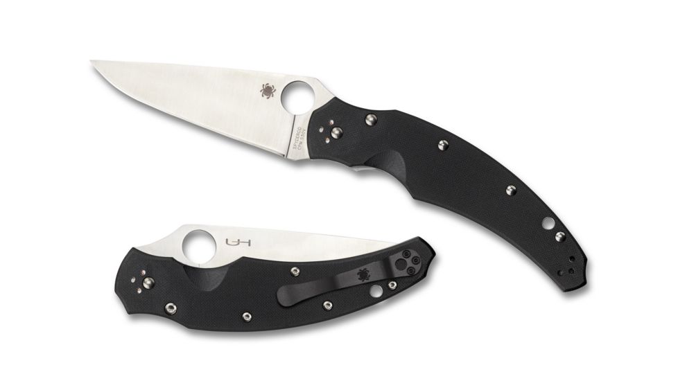 Spyderco Opus Folding Knife, Black, C218GP