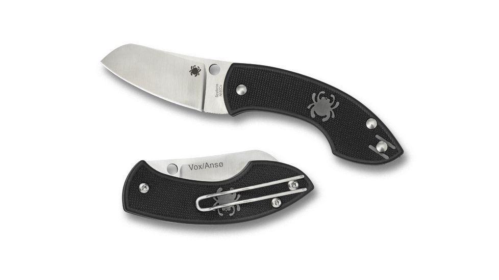 Spyderco Pingo SLIPIT Black FRN PlainEdge C163PBK