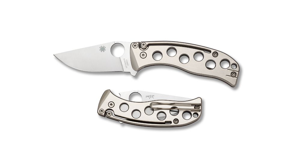 Spyderco PITS Folder Plain Edge Knife C192TIP