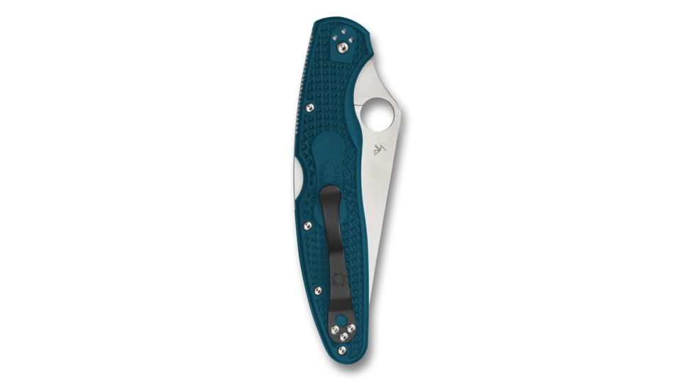 Spyderco Police 4 Lightweight Folding Knife, 4.38in K390 Satin Leaf Blade FRN, C07FS4K390