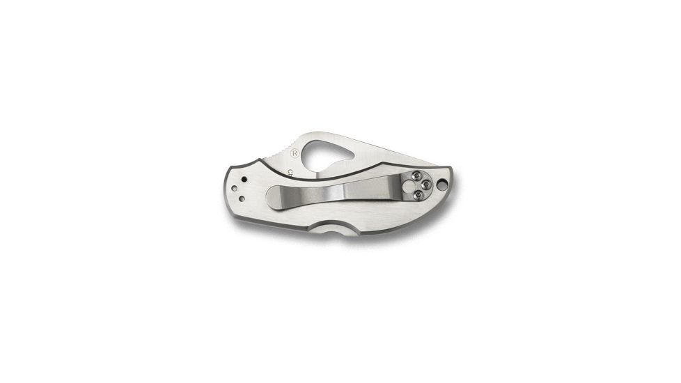 Byrd Robin2 Stainless Steel, Silver Handle Knife BY10P2, Closed